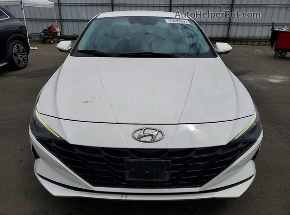 KMHLM4AJ8PU060039 2023 HYUNDAI ELANTRA White Vista frontal