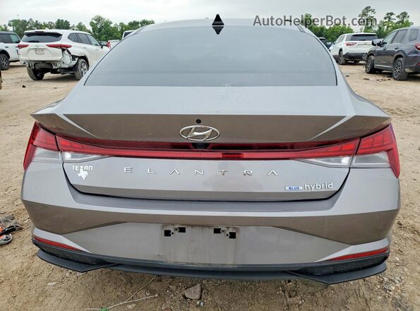 KMHLM4AJ8PU083367 2023 HYUNDAI ELANTRA Gray Вид ззаду