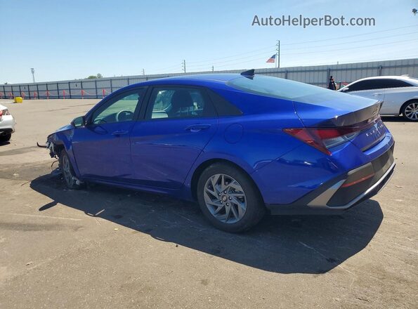 KMHLM4DG0RU640730 2024 HYUNDAI ELANTRA Blue Tył lewy