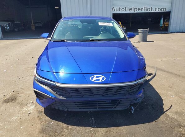 KMHLM4DG0RU640730 2024 HYUNDAI ELANTRA Blue Widok z przodu