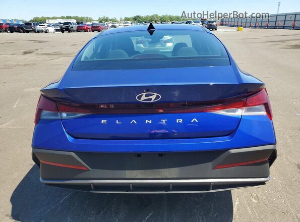 KMHLM4DG0RU640730 2024 HYUNDAI ELANTRA Blue Widok z tyłu