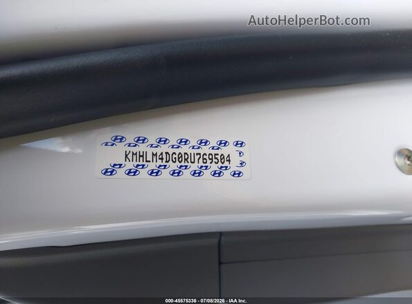 KMHLM4DG0RU769504 2024 HYUNDAI ELANTRA Белый Вид подкапотного пространства