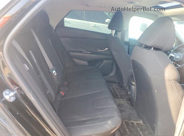 KMHLM4DG0SU078589 2025 HYUNDAI ELANTRA Black Vista de los asientos traseros