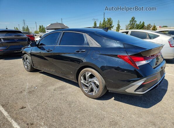 KMHLM4DG0SU951287 2025 HYUNDAI ELANTRA Black Trasero izquierdo