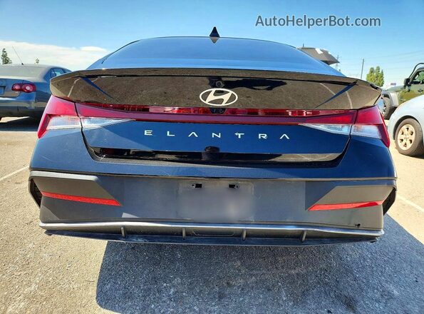 KMHLM4DG0SU951287 2025 HYUNDAI ELANTRA Black Vista trasera