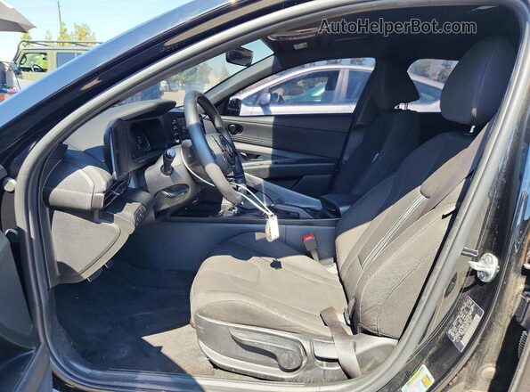 KMHLM4DG0SU951287 2025 HYUNDAI ELANTRA Black Vista interior delantera