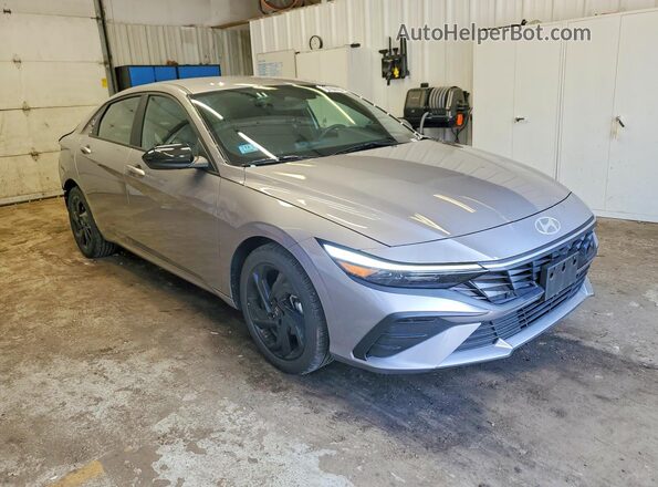 KMHLM4DG0TU120891 2026 HYUNDAI ELANTRA Gray Передня права чверть