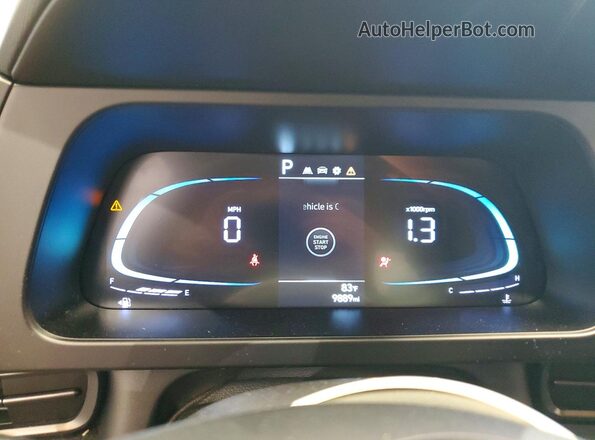 KMHLM4DG0TU120891 2026 HYUNDAI ELANTRA Gray Вид щитка приладів