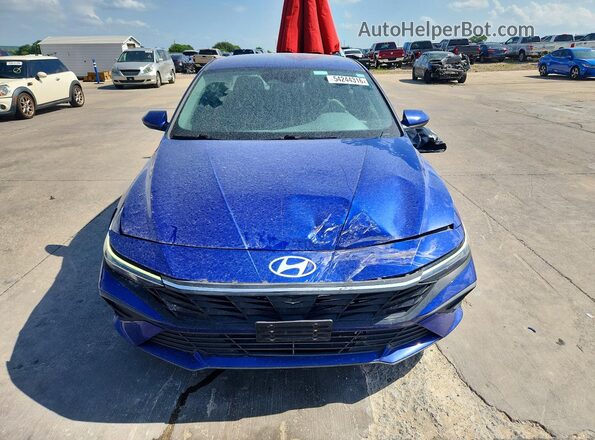 KMHLM4DG1RU664759 2024 HYUNDAI ELANTRA Blue Vista frontal