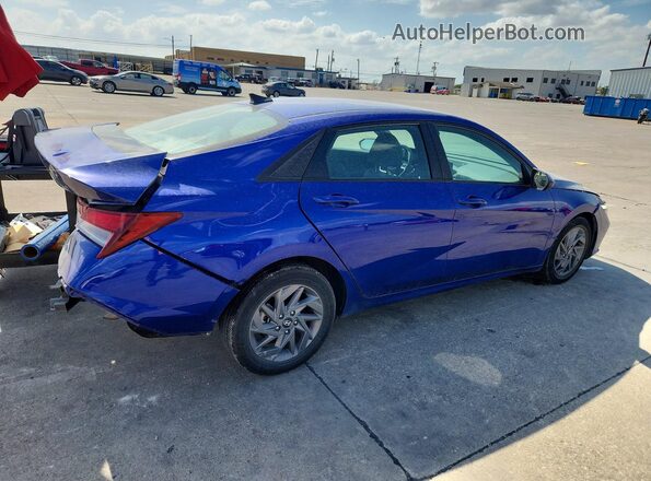 KMHLM4DG1RU664759 2024 HYUNDAI ELANTRA Blue Trasero derecho