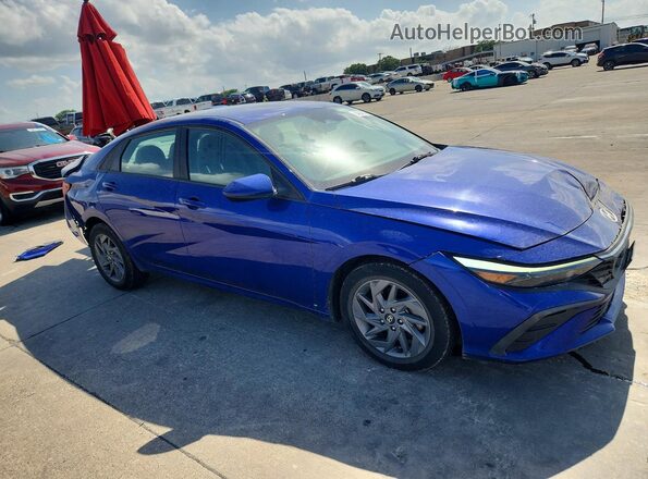 KMHLM4DG1RU664759 2024 HYUNDAI ELANTRA Blue Delantero derecho