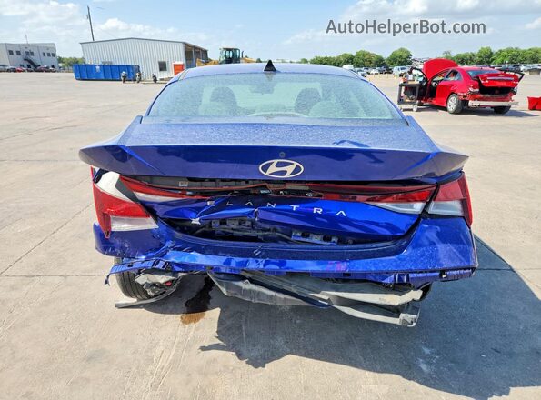 KMHLM4DG1RU664759 2024 HYUNDAI ELANTRA Blue Vista trasera