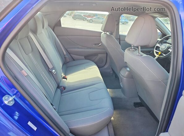KMHLM4DG1RU664759 2024 HYUNDAI ELANTRA Blue Vista de los asientos traseros