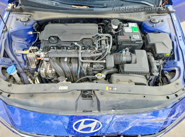 KMHLM4DG1RU664759 2024 HYUNDAI ELANTRA Blue Vista interior trasera