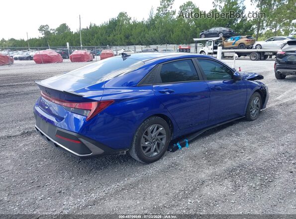 KMHLM4DG1RU777370 2024 HYUNDAI ELANTRA Blue Задня права чверть