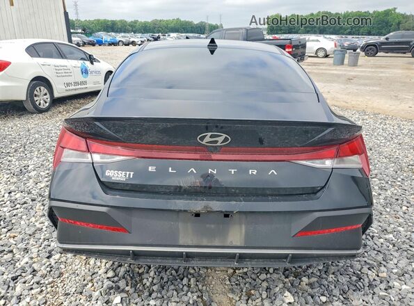 KMHLM4DG1SU890841 2025 HYUNDAI ELANTRA Black Vista trasera