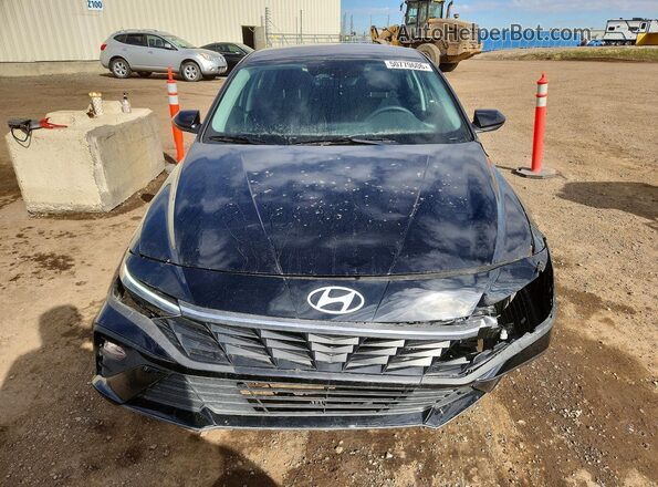 KMHLM4DG2SU032178 2025 HYUNDAI ELANTRA Черный Вид спереди