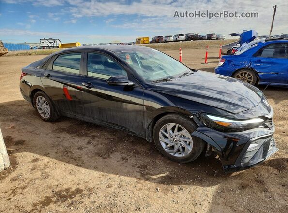 KMHLM4DG2SU032178 2025 HYUNDAI ELANTRA Черный Передняя правая четверть