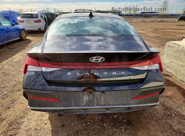 KMHLM4DG2SU032178 2025 HYUNDAI ELANTRA Черный Вид сзади