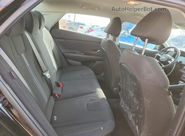 KMHLM4DG2SU032178 2025 HYUNDAI ELANTRA Черный Вид задних сидений