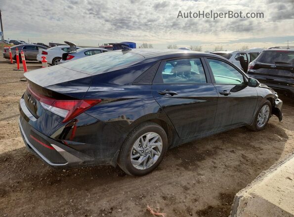 KMHLM4DG2SU032178 2025 HYUNDAI ELANTRA Черный Задняя правая четверть