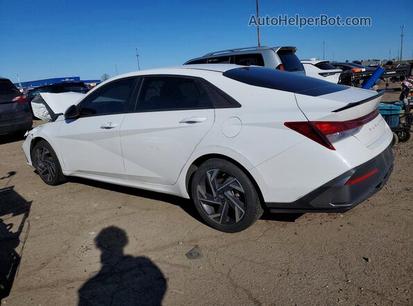 KMHLM4DG2SU974005 2025 HYUNDAI ELANTRA White Rear left