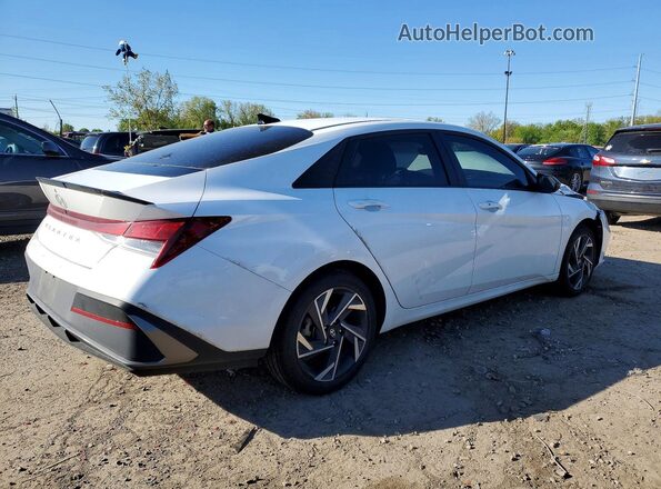 KMHLM4DG2SU974005 2025 HYUNDAI ELANTRA White Rear right
