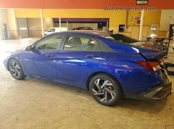 KMHLM4DG2SU996022 2025 HYUNDAI ELANTRA Blue Tył lewy