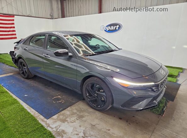 KMHLM4DG2TU172734 2026 HYUNDAI ELANTRA Gray Передня права чверть