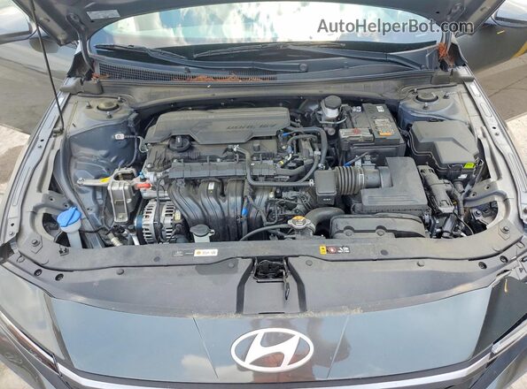 KMHLM4DG3RU638521 2024 HYUNDAI ELANTRA Gray Rear interior view