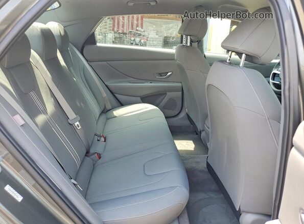 KMHLM4DG3RU638521 2024 HYUNDAI ELANTRA Gray Rear seats view