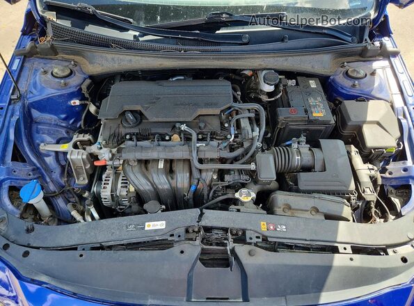 KMHLM4DG3RU643184 2024 HYUNDAI ELANTRA Blue Widok wnętrza z tyłu