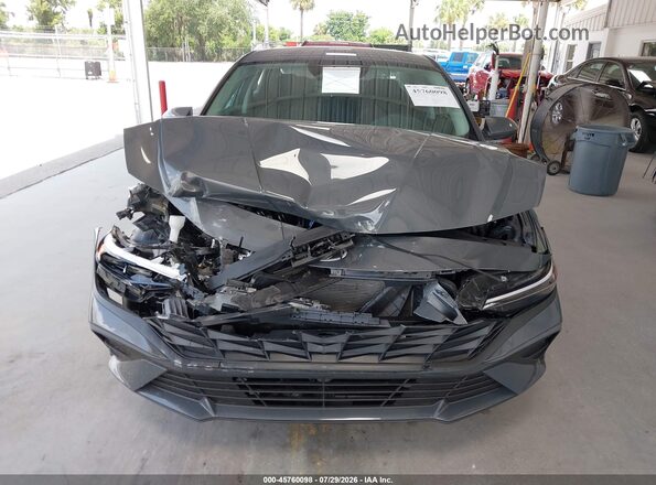 KMHLM4DG3RU801135 2024 HYUNDAI ELANTRA Gray Вид щитка приладів