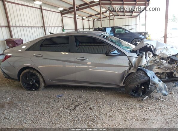 KMHLM4DG3TU158194 2026 HYUNDAI ELANTRA Gray Вид задньої частини салону