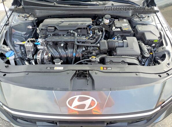 KMHLM4DG4TU210206 2026 HYUNDAI ELANTRA Gray Вид задньої частини салону