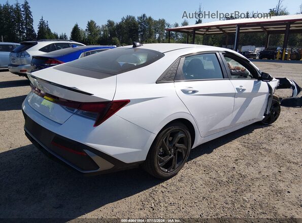 KMHLM4DG4TU211713 2026 HYUNDAI ELANTRA Белый Задняя правая четверть