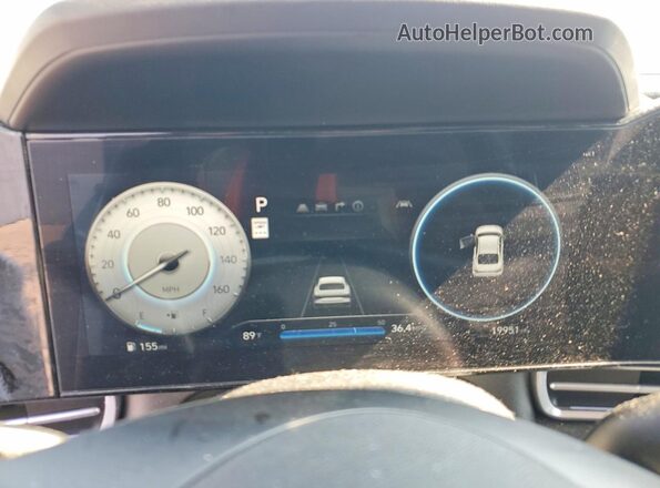 KMHLM4DG5RU637175 2024 HYUNDAI ELANTRA Белый Вид щитка приборов