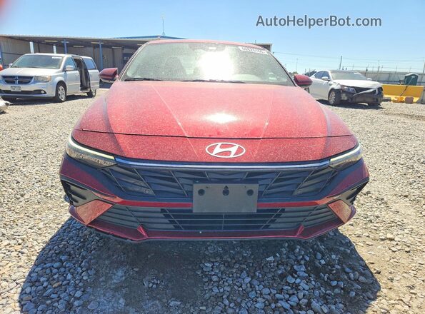 KMHLM4DG5RU676901 2024 HYUNDAI ELANTRA Red Widok z przodu