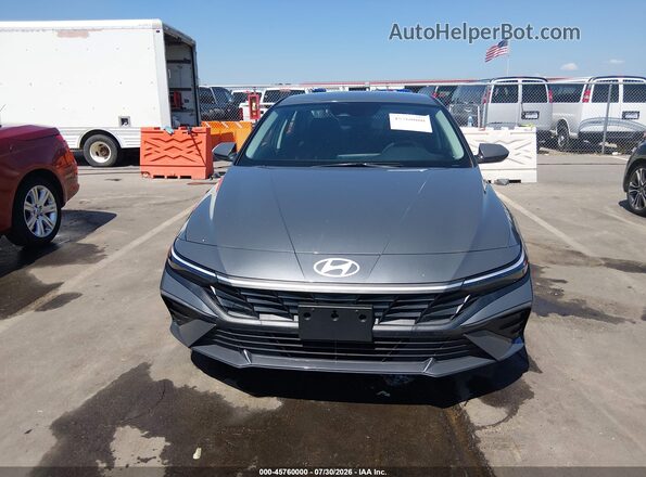 KMHLM4DG6RU664272 2024 HYUNDAI ELANTRA Серый Вид задней части салона