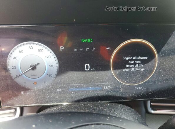 KMHLM4DG6RU686191 2024 HYUNDAI ELANTRA Gray Вид щитка приладів