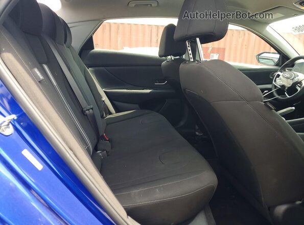 KMHLM4DG6RU835232 2024 HYUNDAI ELANTRA Blue Հետևի նստատեղերի տեսք
