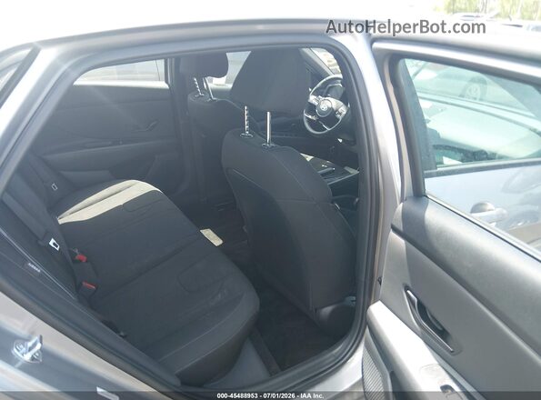 KMHLM4DG6SU063479 2025 HYUNDAI ELANTRA Gray VIN կոդի պիտակի տեսք