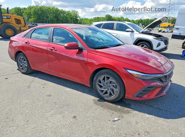 KMHLM4DG7RU673580 2024 HYUNDAI ELANTRA Red Przód prawy