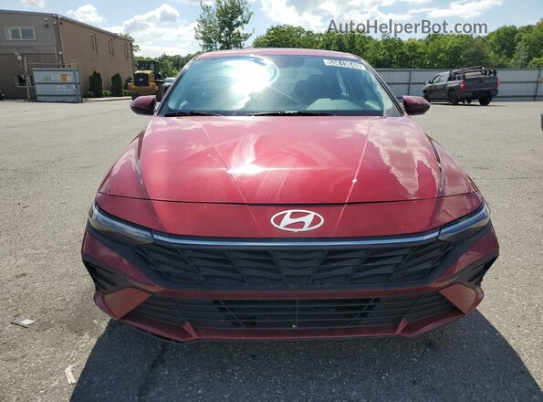 KMHLM4DG7RU673580 2024 HYUNDAI ELANTRA Red Widok wnętrza 360 stopni