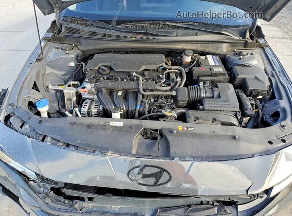 KMHLM4DG7RU696101 2024 HYUNDAI ELANTRA Gray Սալոնի հետևի տեսք
