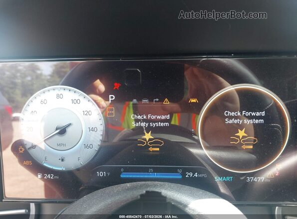 KMHLM4DG7RU757592 2024 HYUNDAI ELANTRA Красный Вид задних сидений
