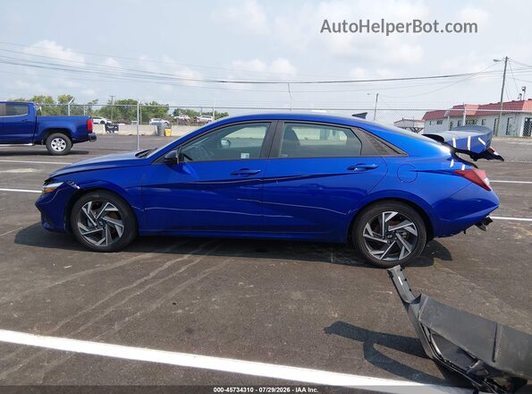 KMHLM4DG7SU973318 2025 HYUNDAI ELANTRA Blue 