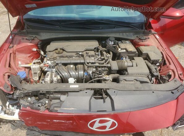 KMHLM4DG8RU706991 2024 HYUNDAI ELANTRA Red Vista interior trasera