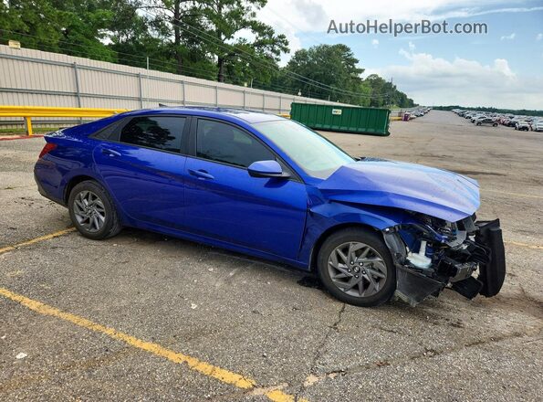KMHLM4DG8RU807531 2024 HYUNDAI ELANTRA Blue Передня права чверть