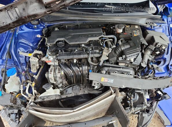 KMHLM4DG8RU807531 2024 HYUNDAI ELANTRA Blue Вид задньої частини салону